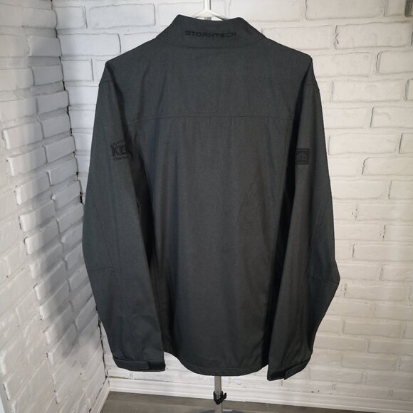 NWT Stormtech Men's Size XL Carbon Heather Color Full Zip Jacket - Picture 2 of 16